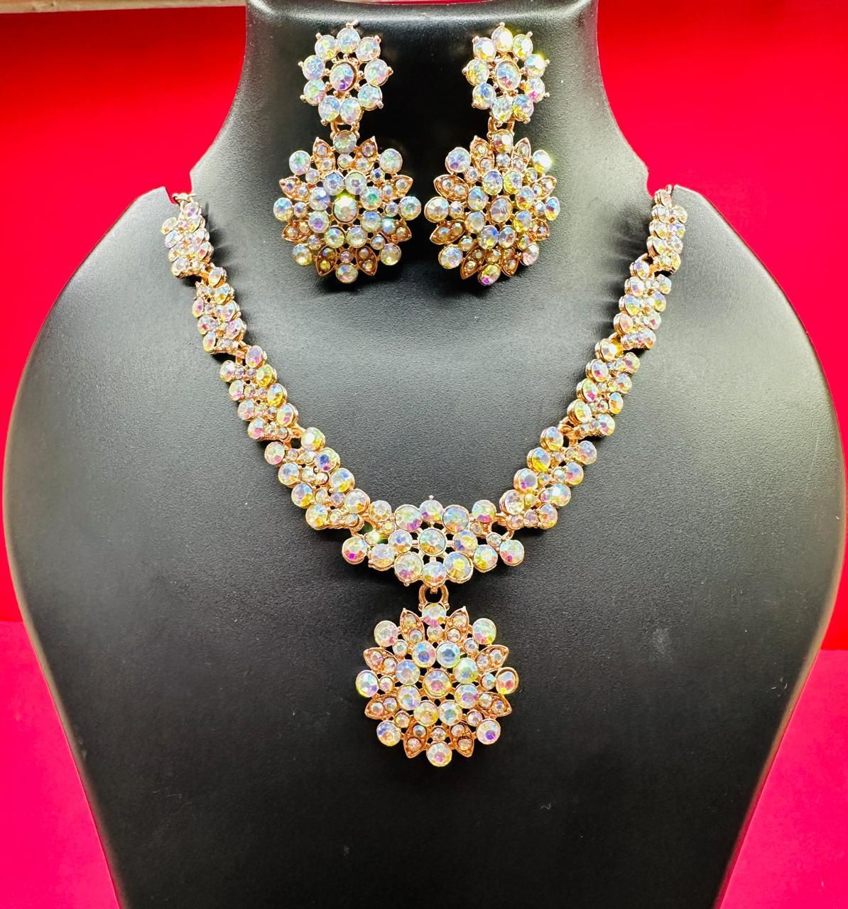 3 Austrian Diamond Jewellery Set (Set of 3)